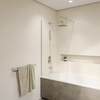 Шторка на ванну RGW SC-051 351105108-11 80см хром